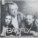 1987 Barfly Movie Poster