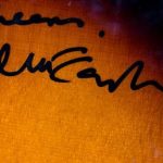 Paul McCartney signed guitar