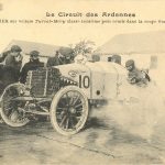 Antique Rare French Postcard Car Racing Pioneers