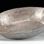 Rare 9th C. Viking Silver Ritual Bowl
