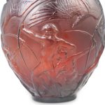 Rene Lalique "Archers" Glass Vase