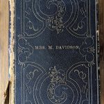 Antique Book Methodist Hymnal, NY 1849
