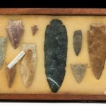 Native American Stone Arrowhead Assortment (9)