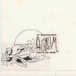 Vintage Original Mixta Illustration MARVEL Asylum Promos