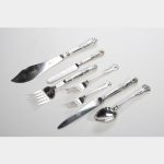 Collection of English and Irish Sterling Flatware