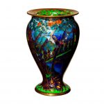 Wedgwood Fairyland Lustre Vase, Imps On A Bridge