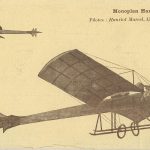 Antique Vintage Rare Postcard Pioneers Aviation