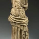 Tall / Elegant 18th C. Rococo Marble Statue of Goddess