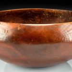 18th C. Hawaiian Kou Wood Umeke Bowl w/ Old Repair