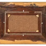 Willard Metcalf, "The Barn Door", Oil On Canvas
