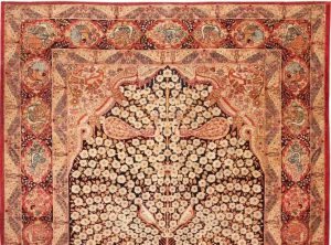 ANTIQUE PERSIAN KERMAN RUG