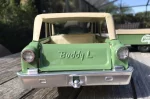 Buddy L Station Wagon With TeePee Camper Trailer