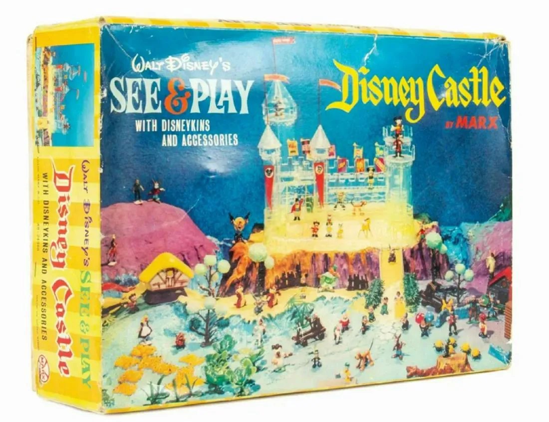 Walt Disney DISNEYKINS See & Play Disney Castle 100 Pc.