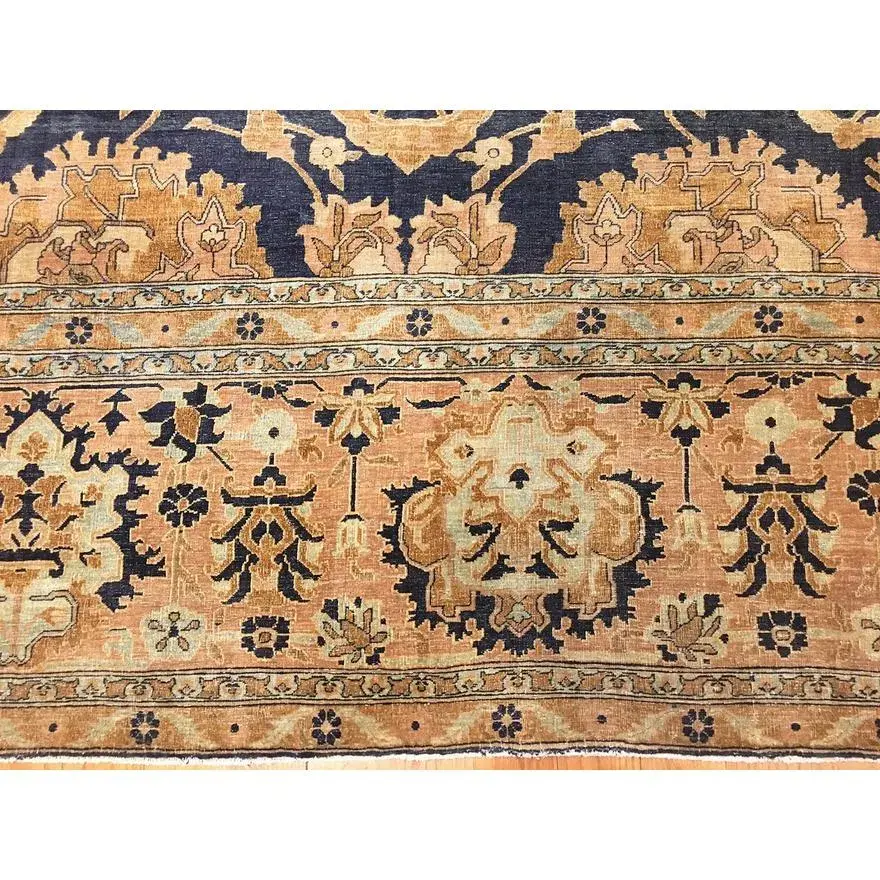 Oversized Antique Indian Rug. 22 Ft 5 In X 13 Ft (6.83 M X 3.96 M)