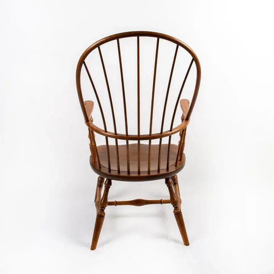 Oak Sack-back New England Windsor Armchair