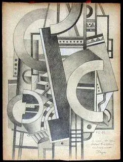 Element Mecanique by Fernand Leger.