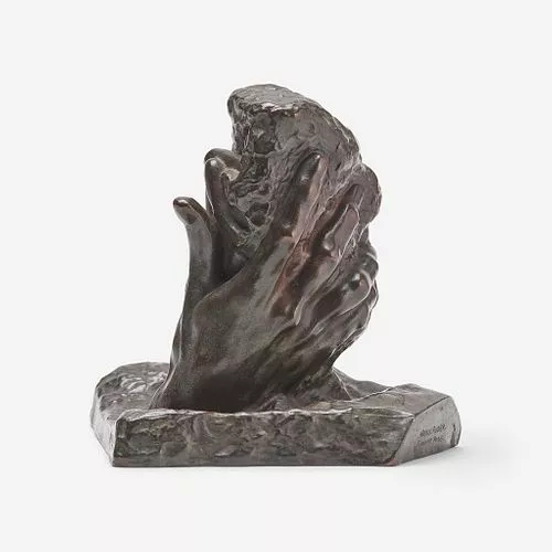 Auguste Rodin, La Main de Dieu (Petit Modèle), cast 1943. Image courtesy of Freeman’s.