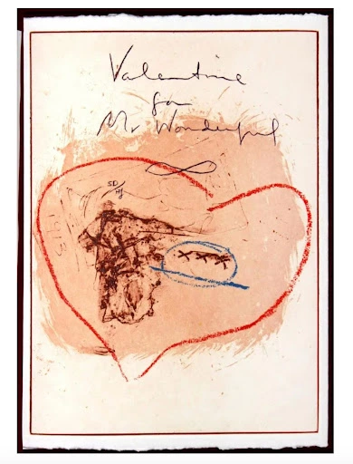Helen Frankenthaler, Valentine for Mr. Wonderful, 1995. Image courtesy of Dane Fine Art Auctions.