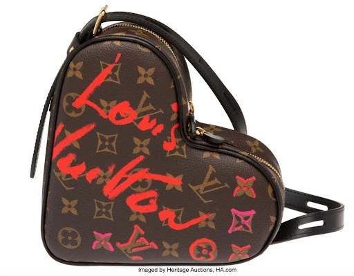 Louis Vuitton limited edition Sac Coeur bag. Image courtesy of Heritage Auctions.
