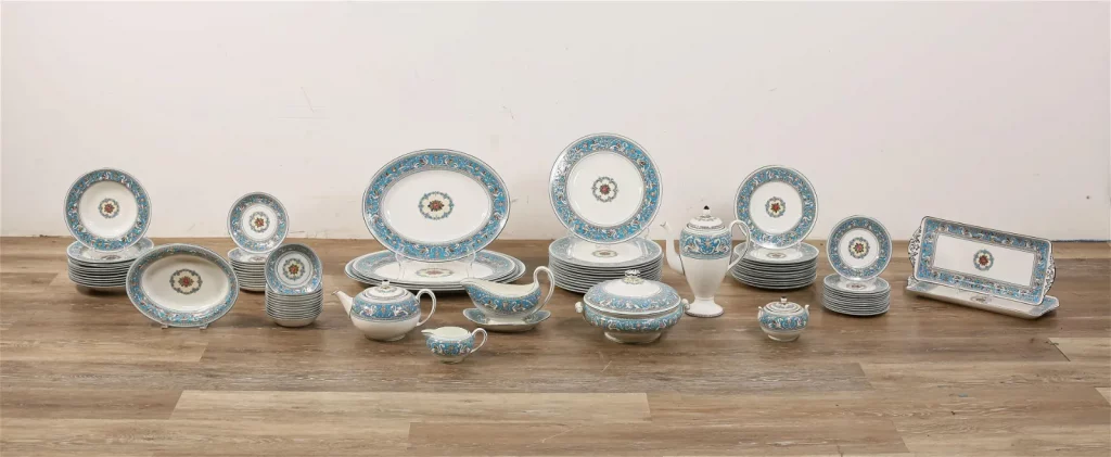 84 Pieces of Wedgwood Florentine China