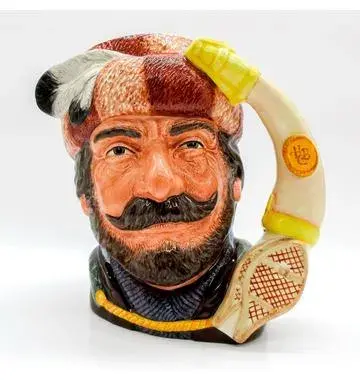 Trapper, One Of A Kind Prototype - Large - Royal Doulton Character Jug
