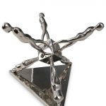 Ernest Trova "Walking Jackman" Chromed Steel Sculpture