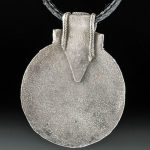 9th C. Viking Silver Bracteate Pendant