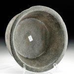 Very Fine Decorated Mapuche Stone Bowl