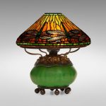 Tiffany Studios, Dragonfly table lamp