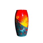 Royal Doulton Sung Flambe Vase, Firebird