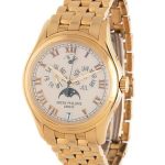 PATEK PHILIPPE, 18K YELLOW GOLD REF. 5036/1J-001 ANNUAL CALENDAR WITH MOON PHASE WRISTWATCH
