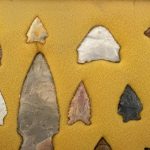 14 Native American San Patrice Stone Arrowheads