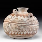 Anasazi Chaco Canyon Pottery Canteen