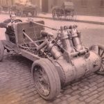 Vintage Real Photo Car Racing Pioneers Auto, RARE