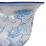 Rare Frederick Carder Steuben Blue Intarsia Vase