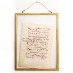 Framed, On Vellum, Very Rare 1200 Ad Monk Music Sheet