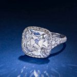 A SPECTACULAR DIAMOND RING, BY TAFFIN