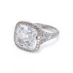 A SPECTACULAR DIAMOND RING, BY TAFFIN
