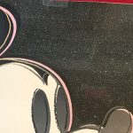Andy Warhol Mickey Mouse screenprint