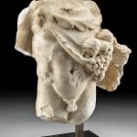 Fine Roman Marble Torso Youthful Bacchus