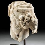 Fine Roman Marble Torso Youthful Bacchus