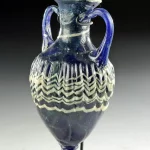 Greek Core-Formed Glass Amphoriskos