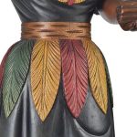 Cigar store figure attributed to the shop of Samuel Robb or Thomas Brooks, New York city, circa 1880.
