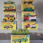Matchbox Lensey superfast cars with original box Highly
