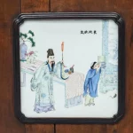 (4Pc) Antique Chinese Porcelain Panels