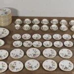 115 Piece Wedgwood Cuckoo Porcelain Dinnerware