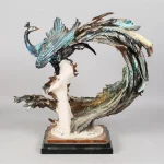 Giuseppe Armani Peacock Capodimonte Figurine