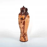 Doulton Lambeth Impressive Stoneware Two-handled Vase And Cover