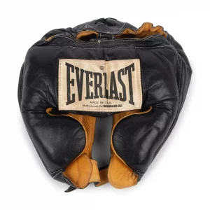 A 1970s Era Muhammad Ali Training Used / Worn Everlast Boxing Headgear