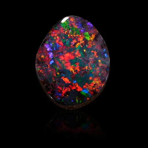 Exceptional boulder opal, lot #3145. Image courtesy of Bonhams.